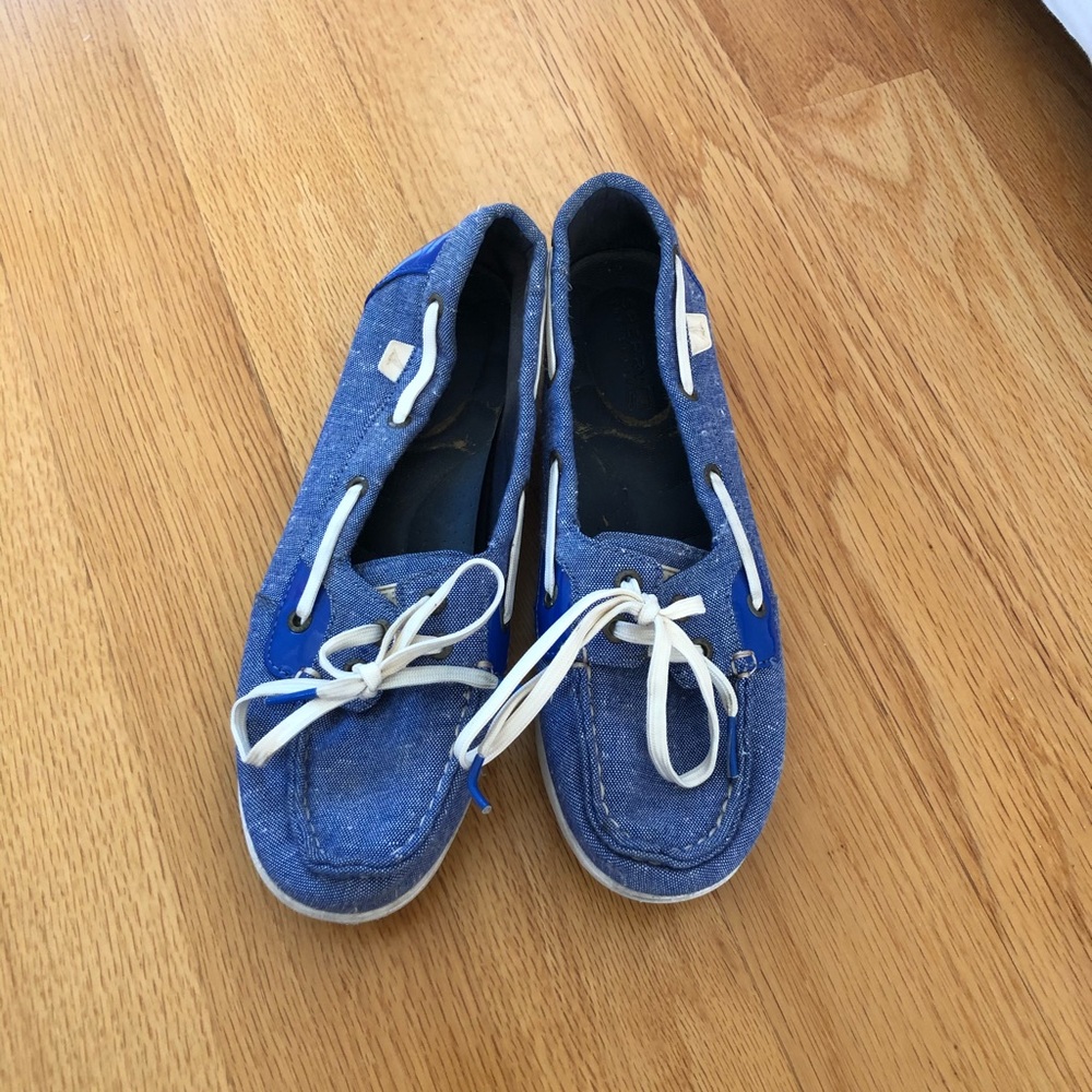 Sperry Blue Boat Shoes